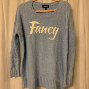 Express "Fancy" Pullover Sweater
